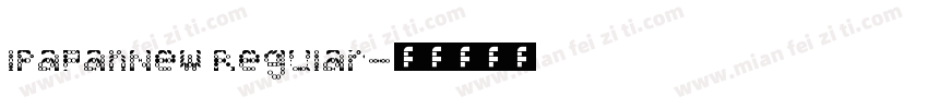 lpaPanNew Regular字体转换